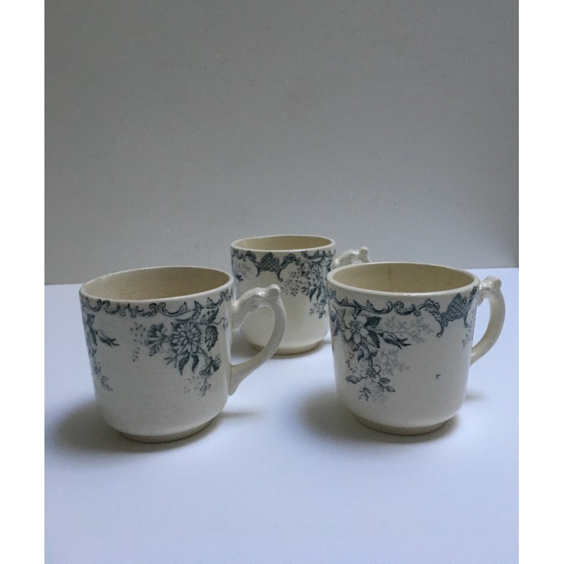 Tasses à Thé Café Vintage Arzberg Porcelaine Blanches et Dorées – Atelier  OOMPA