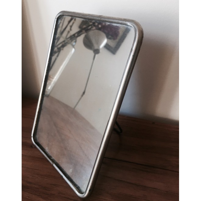 petit miroir de barbier vintage