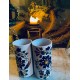 Lot de 2 vases en céramique vintage