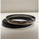 Lot de 2 bracelets vintage gravés