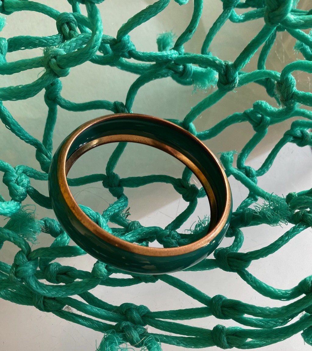 ANCIEN BRACELET JONC en Jade - Petit Poignet EUR 80,00 - FR