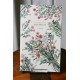 carnet motif fleurs pages blanches