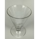 verres à pied Art Deco gravé