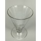 verres à pied Art Deco gravé