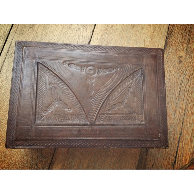 leather coating vintage box baramarket