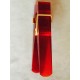 Vintage big red plexiglass clothespin