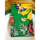 Carnet A5 tissu tropical by Bakker made with love